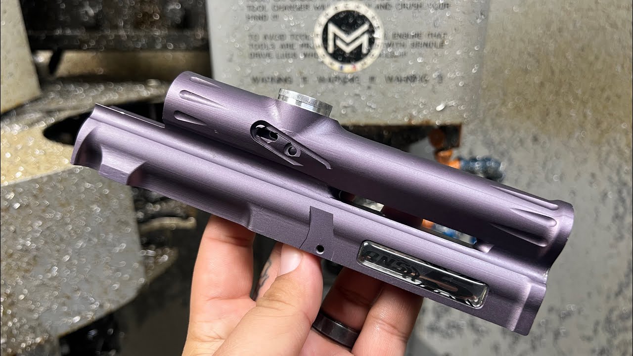 WGP Autococker STO Noir – Feedneck Flammes Violet KAPP – Cocker Paintball US