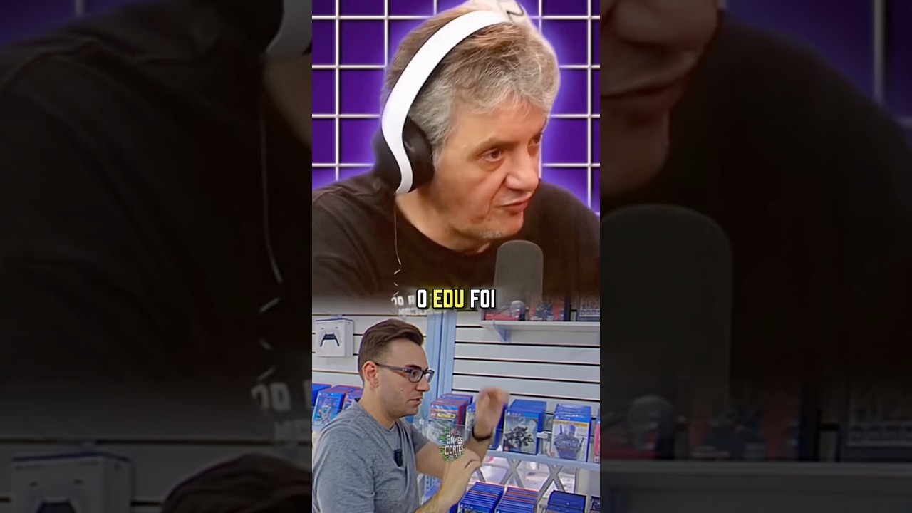 😱 BRKSEDU na CASA DO VIDEOGAME! #game #xbox #ps5 #brksedu