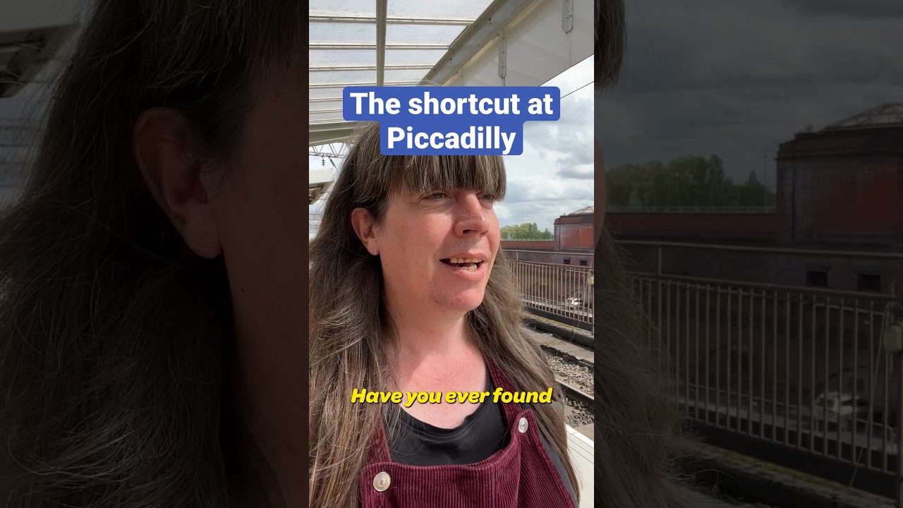 Короткий путь к станции Metrolink на станции Manchester Piccadilly