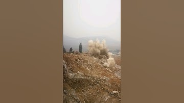 CO2 rock blasting system, blasting rocks, with a daily output of over 10,000 tons #rockblasting