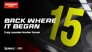 Craig Lowndes' New Race Number