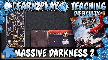 Learn to Play Presents: Massive Darkness Dungeons of Shadowreach difficulty options