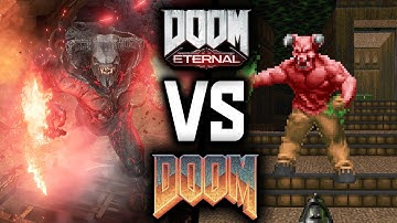 Classic Doom vs Doom Eternal (2021)