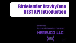 BitDefender JSON-RPC API Introduction