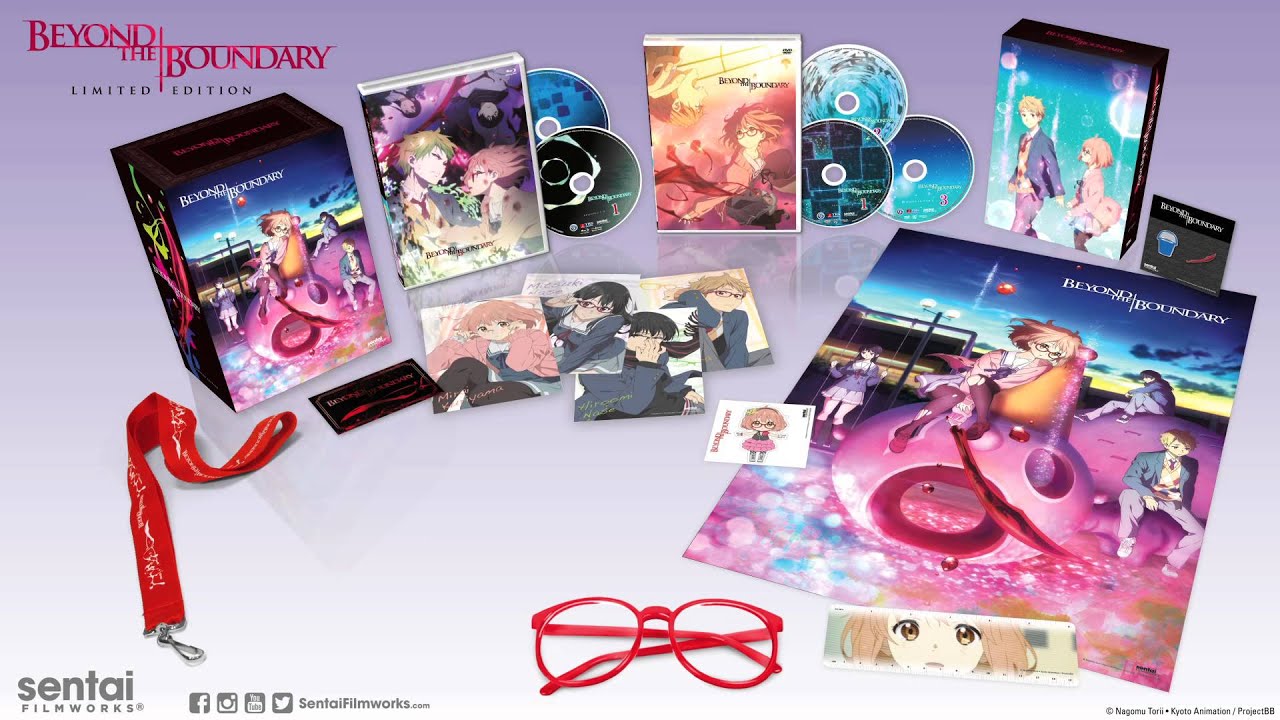 Beyond the Boundary / Kyokai no Kanata Novel Set Vol.1-3 - JAPAN