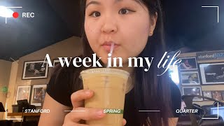 WEEK IN MY LIFE AT STANFORD  junior spring | first vlog!