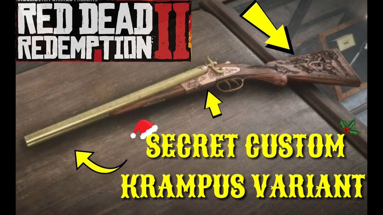 🚫PATCHED🚫 🤕 GUN VARIANT GLITCH SECRET CUSTOM KRAMPUS VARIANT RED