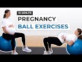 7 Pregnancy Ball Exercises to Prep for Labor (All Trimesters)