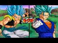 DBZ BT4 GOGETA VS VEGETTO BATALHA INSANA #game #gameplay 
