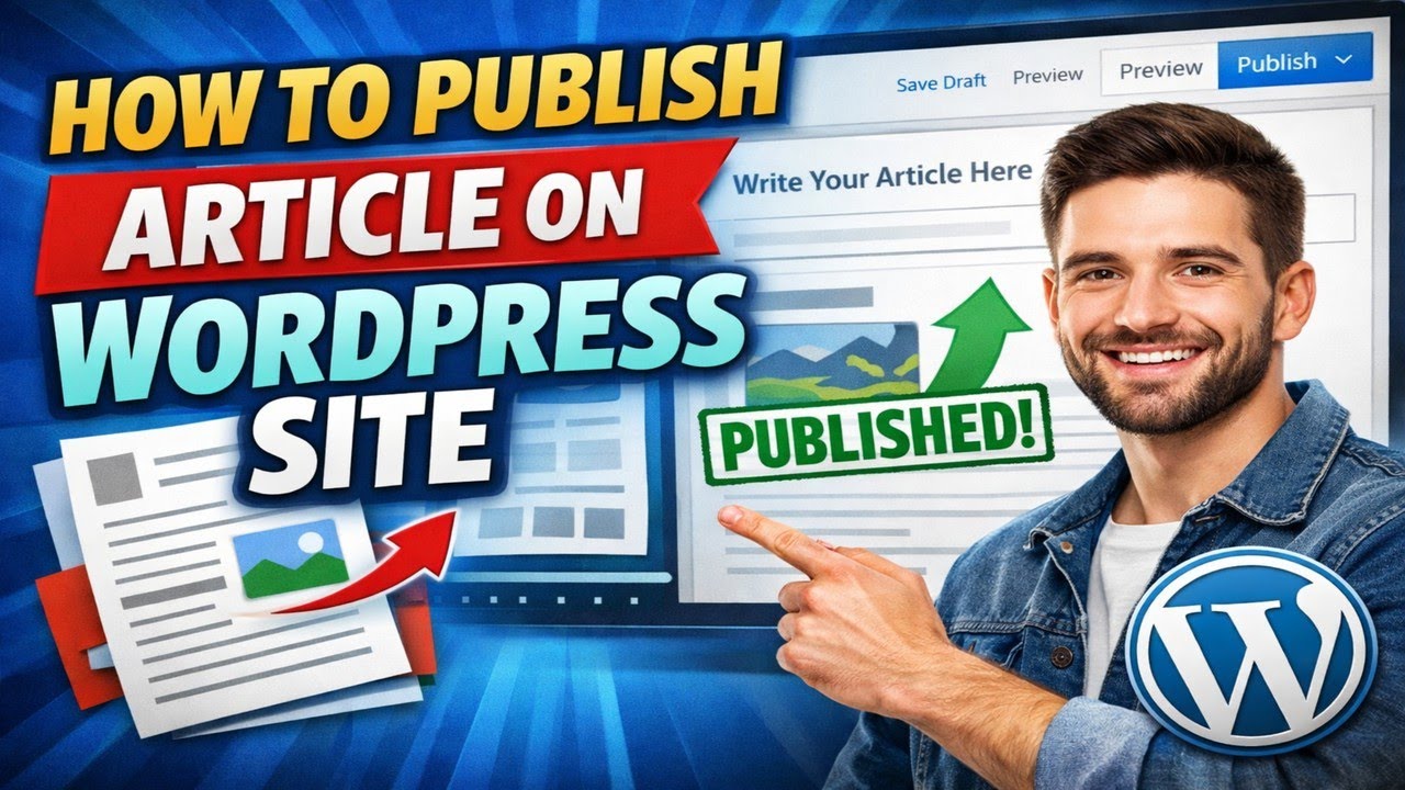 How to Publish Article on Wordpress Website (Step by Step) Complete Guide