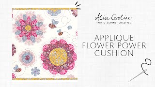 Flower Power Cushion Sewing Kit | Alice Caroline Fabrics