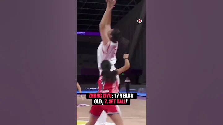 Zhang Ziyu: The 17-year-old hoops star from China towering at 7.3 feet! 📏🫣 #Basketball #WNBA - DayDayNews