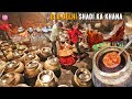 Delhi ki shadi ka khana  old delhi muslim wedding food  dawate walima qureshi kabab corner