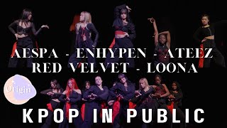 [KPOP IN SCHOOL PUBLIC] aespa + ENHYPEN + ATEEZ + MORE DANCE PERFORMANCE COVER 커버댄스 | ORIGIN