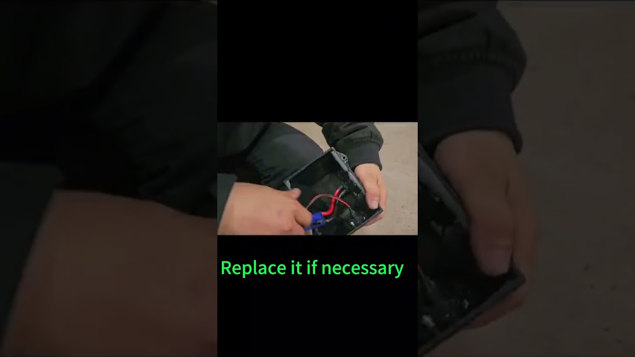 Xpro Electric Dirt Bike EM22-2 check charger port