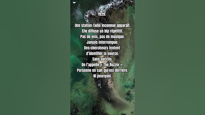 Le mystère de la radio fantôme