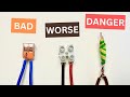 Biggest diy mistakes joining cables