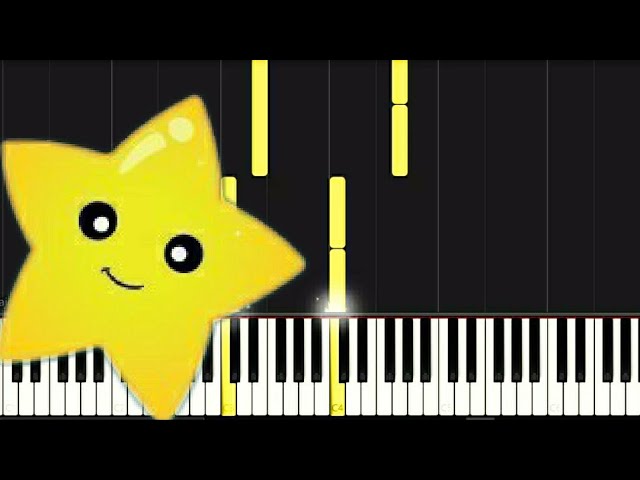 Como tocar Brilha Brilha Estrelinha no piano de brinquedo 