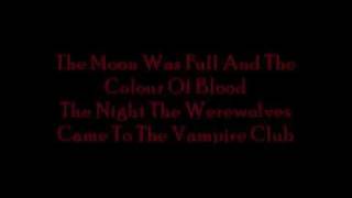 Voltaire - Vampire Club twilight version - Lyrics