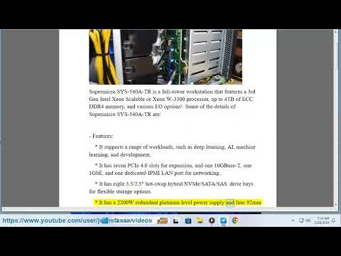 Supermicro sys 540a tr 101: x12spa tf bios?