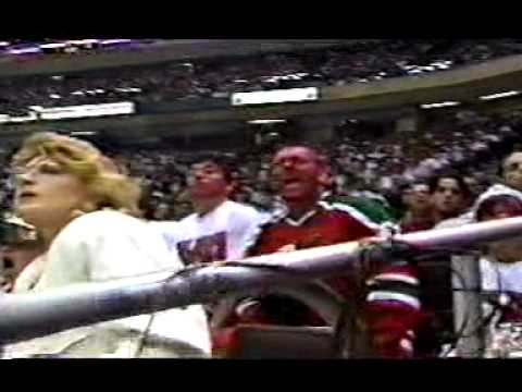 Detroit Red Wings at New Jersey Devils: 1995 Stanley Cup Final Game 4  (PARTIAL GAME) 