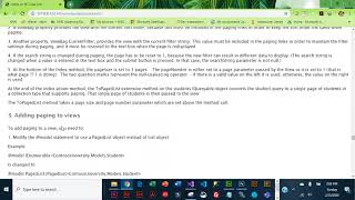 MVC5 Overview of adding pagination to views with sorting and filtering