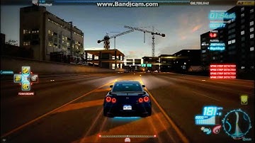 Nfs world Nissan GT-R SpecV (R35) team escape