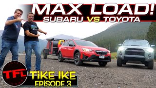 The Toyota 4Runner & Subaru Crosstrek Take on the World's TOUGHEST Towing Test!