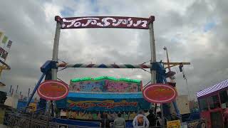 Clayton Hacketts Top Spin | Off Ride POV The Hoppings 2022