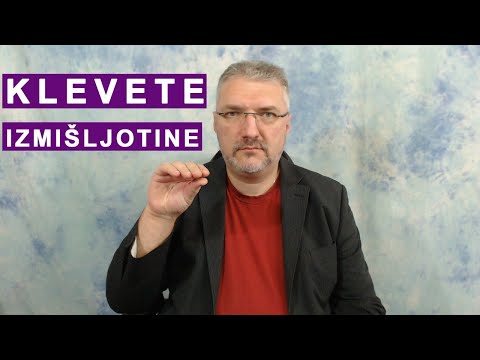 Video: Kako Se Riješiti Klevete