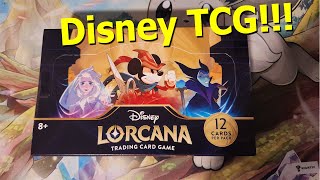 Opening A Disney Lorcana Base Set Booster Box!
