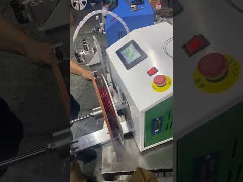 Automatic Traversing Wire Winding and Coiling Machine for Factory Automation