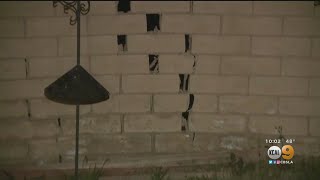 Sliding Hillside Puts Several Canyon Country Homes In Danger