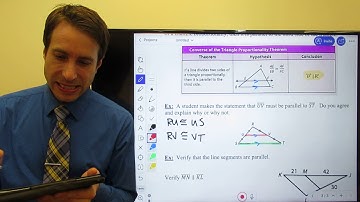Triangle Proportionality Theorem Part 2