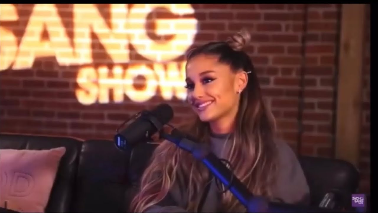 Ariana Grande being herself for 5 minutes straight - YouTube