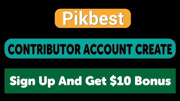 Pikbest Account Create | Pikbest Contributor Account 2025 | Pikbest Passive Income