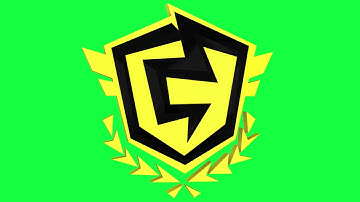 Fortnite Champion Series Green Screen Logo Loop Chroma Animation