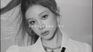 babymonster - supa dupa luv (sped up   reverb)