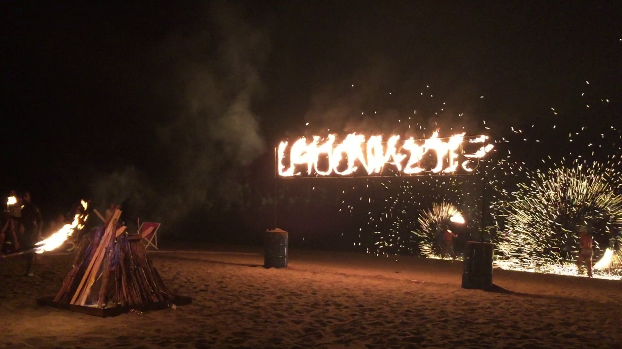 Fire Show Letoonia Belek Turkey July 2015