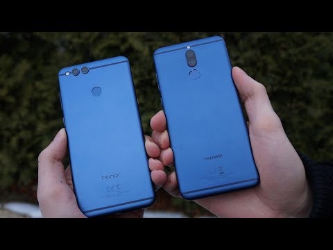 Porównanie: Honor 7X vs Huawei Mate 10 Lite / comparison