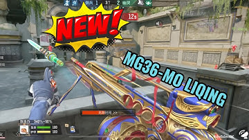 Cf Mobile: MG36-MO LIQING . NEW . Vip mới cho những ae ưa thẩm du . Zombie nano Hoàng Lăng