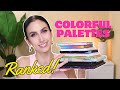 The best colorful palettes in my collection ranked 