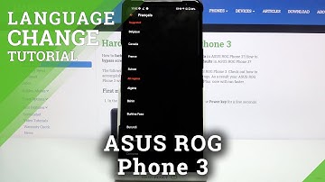 How to Change System Language in ASUS ROG Phone 3 – Find System Language Settings
