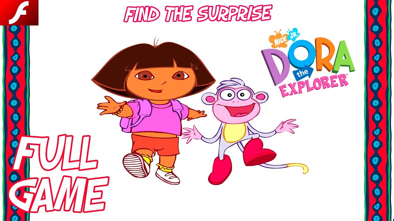 Dora the Explorer™: Find the Surprise (Flash) - Nick Greetings by