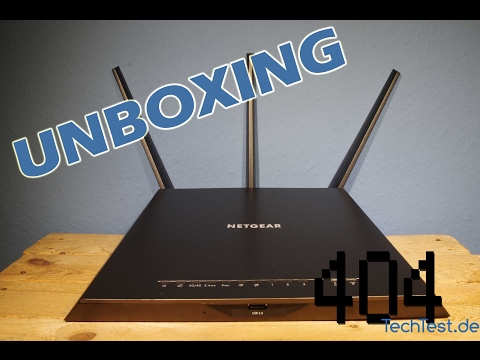 [UNBOXING] LTE WIFI Router Nighthawk R7100LG von Netgear