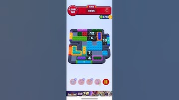 Color Block Jam Level 707 solution #games #colorblockjam #gaming #gameplay