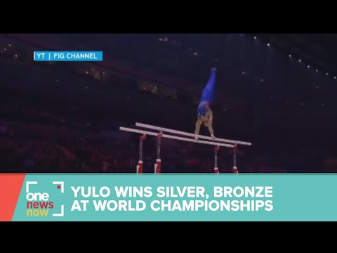 Carlos Yulo clinches silver as Armanian claims vault title in world  gymnastics tiff