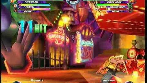 MvC2 Online (360): Brett (RomSlash) vs Munesur (Mag/IM/Doom) 4 .:5.10.10:.