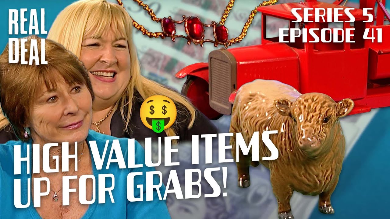 18-karat gold garnet necklace brings FASCINATING debate 🤔 | Dickinson's Real Deal | S5 EP41