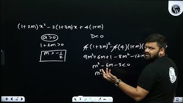 The number of integral values of \(m\) for which the quadratic expression, \((1+2 m) x^2-2(1+3 m)...